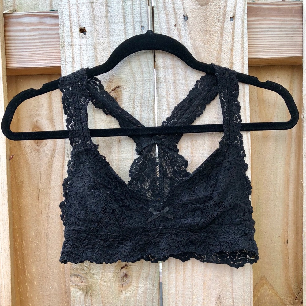 Racerback lace bralette